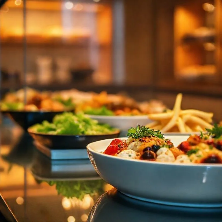 Deconstructed Berry Pavlova with Elderflower Foam, a vibrant and intricate dessert.